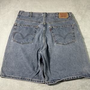 Y2k 2000s Levis 550 Baggy Shorts Jhorts Mens 38 Classic 9" inseam Relaxed Loose